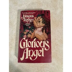 Glorious Angel Johanna Lindsey 1982 First Avon Printing Vintage Romance PBK